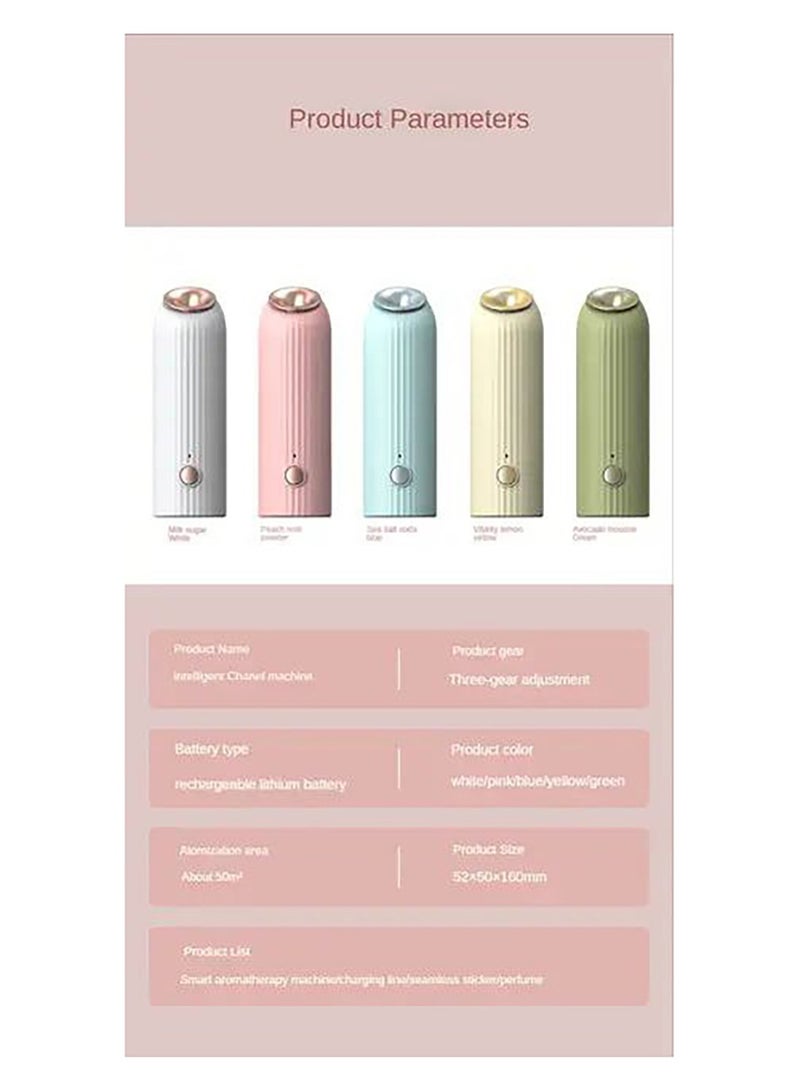 منقي هواء داخلي 45 مل مع زجاجة عطر مجانية (اصفر) - Image 3