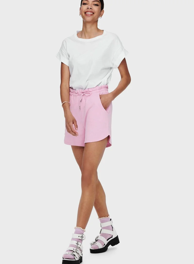ONLY Tie Waist Shorts