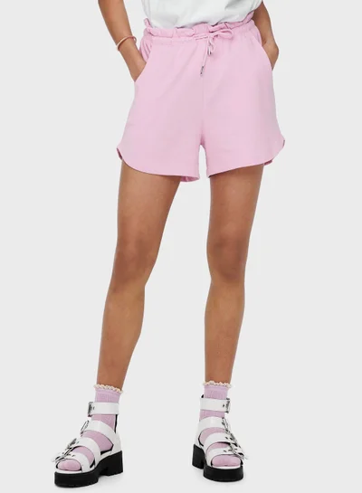 ONLY Tie Waist Shorts