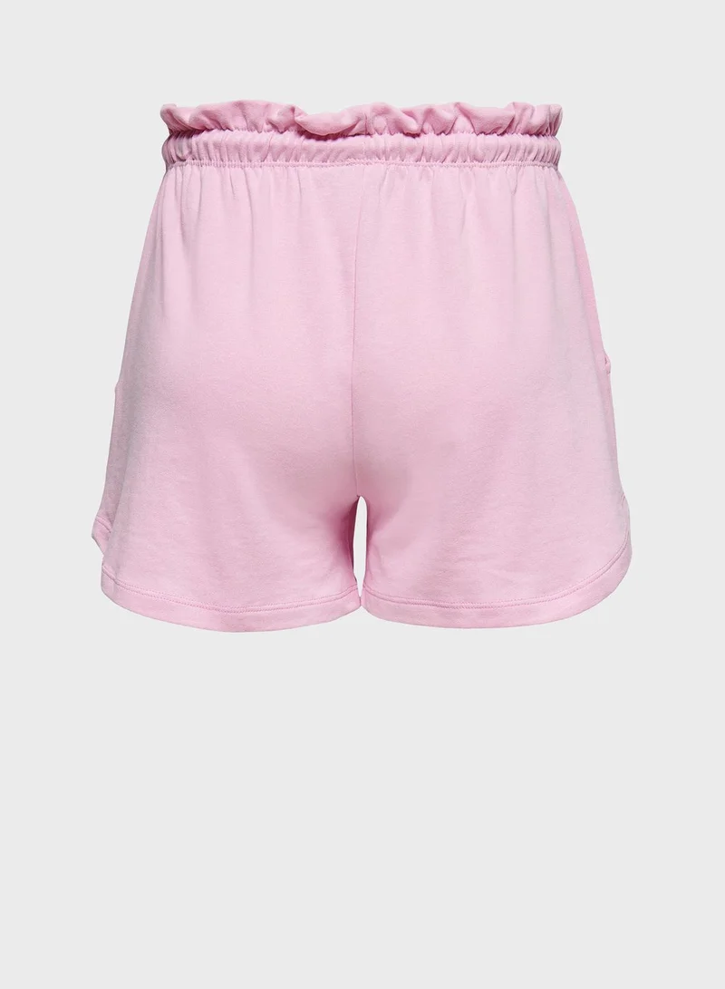 ONLY Tie Waist Shorts