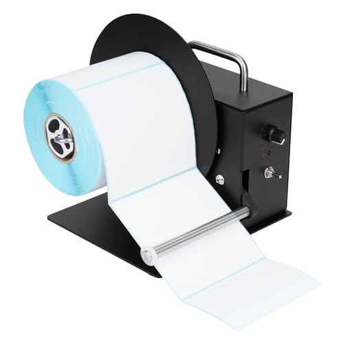 AIWFL Automatic Label Rewinder 180mm Label Rewinding Machine Speed Adjustable Label Rewinder Two-Way Rewinding Label Roller Machine Synchronize with Printer (R3 Pro) - Image 1