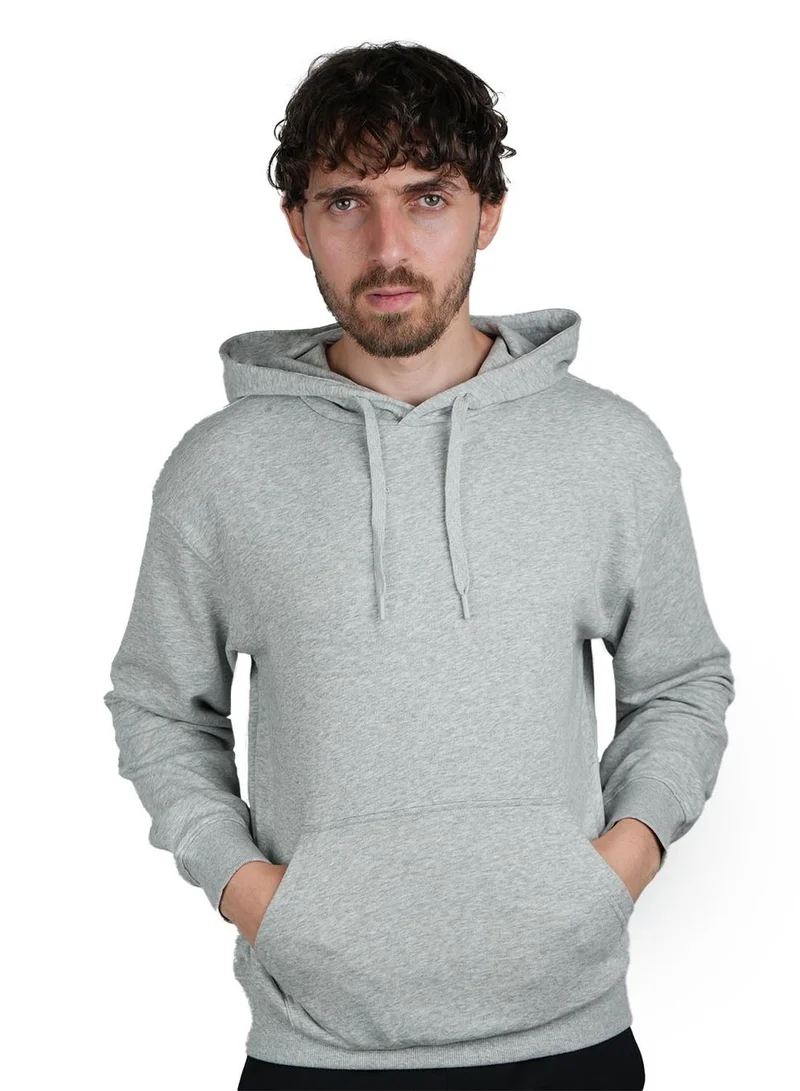 Men's Relaxed Fit French Terry Hoodie Sweatshirt