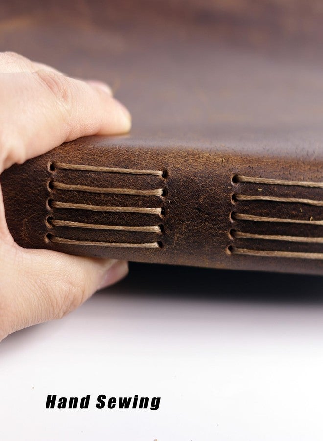 Fishknow Leather Journal for Women&Men,Genuine Leather Notebook,240 Pages Travel Journal for Women,Vintage Leather Bound Notebook(Vintage Brown) - Image 4