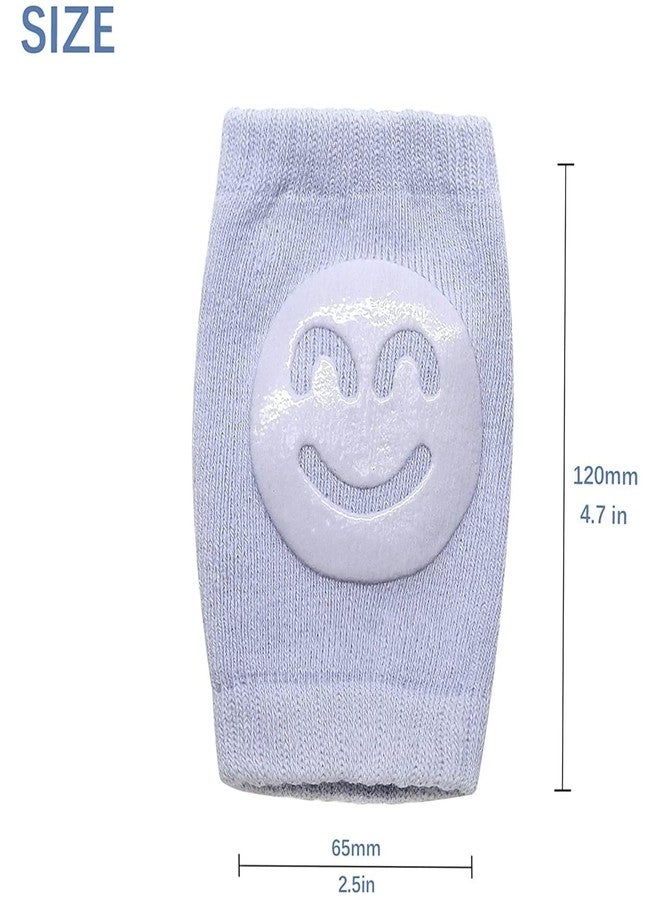 FAGVA Baby Crawling Knee Pads (2 Pair) - Stretchable Anti-Slip Cotton Knee & Elbow Safety Protectors - Image 4
