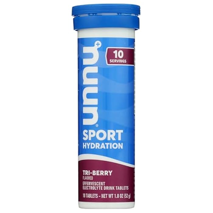 Nuun Sport Hydration Tri-berry, 10 Drink Tablets - Image 1