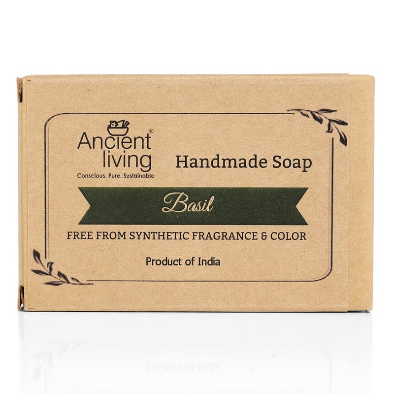 Ancient Living Basil Soap Set of 4 100gm - Image 4