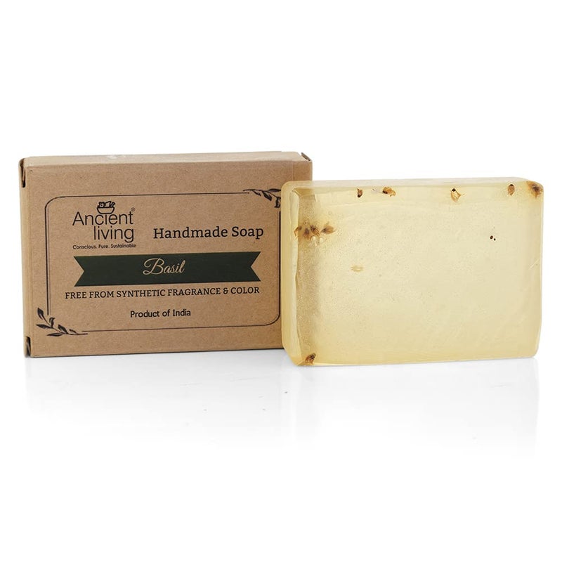 Ancient Living Basil Soap Set of 4 100gm - Image 2