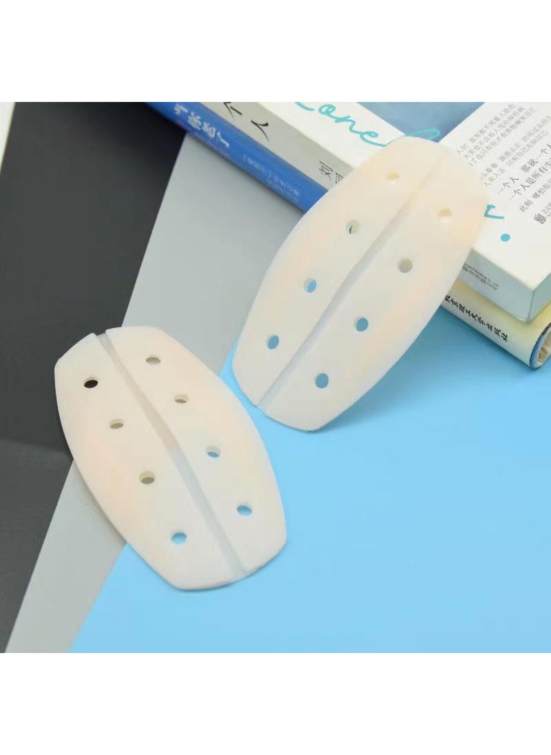 Generic Bra Underwear Invisible Non-slip Fixed Anti-drop Shoulder Strap Seamless Artifact Shoulder Pad Thin Silicone Decompression Shoulder Pad  - Image 2