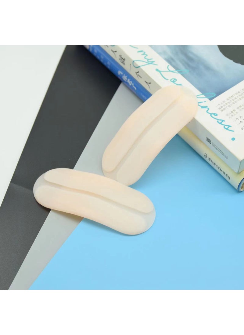 Generic Bra Underwear Invisible Non-slip Fixed Anti-drop Shoulder Strap Seamless Artifact Shoulder Pad Thin Silicone Decompression Shoulder Pad  - Image 1