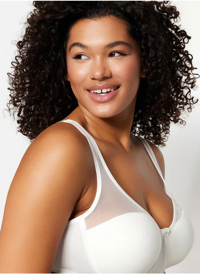 Trendyol Curve Mesh Detail Bra
