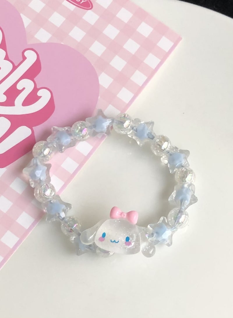 Cinnamoroll Creative Crystal Bead Combination Bracelet - Image 3