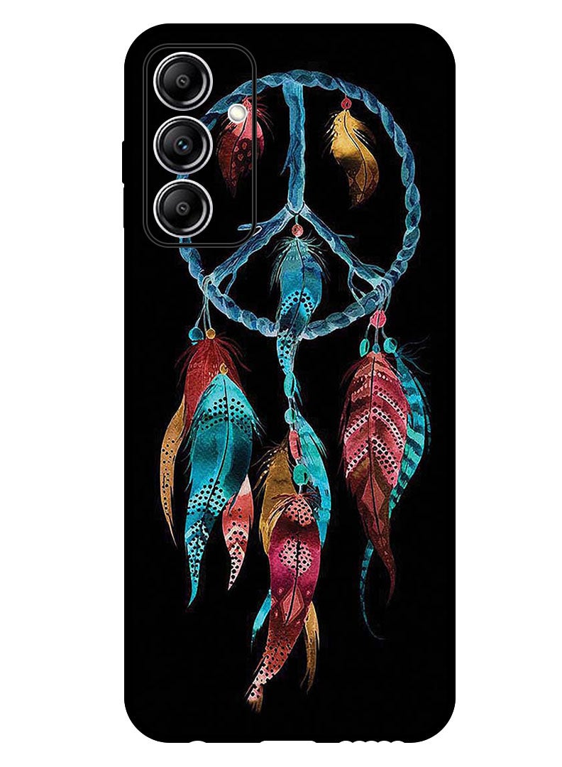 Theodor Protective Case Anti Scratch Shock Proof Bumper Cover For Samsung Galaxy A55 Wind Charm Blue - Image 1