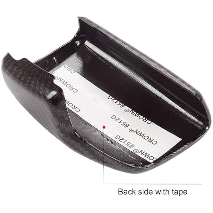 ريحني استبدال غطاء ناقل الحركة بطباعة ألياف الكربون على طراز رياضي لأودي A4 S4 20172020 A4 Allroad 20172020 A5 S5 20172020 Q5 2017 2019SQ5 20182020 Q7 20172019 A - Image 3