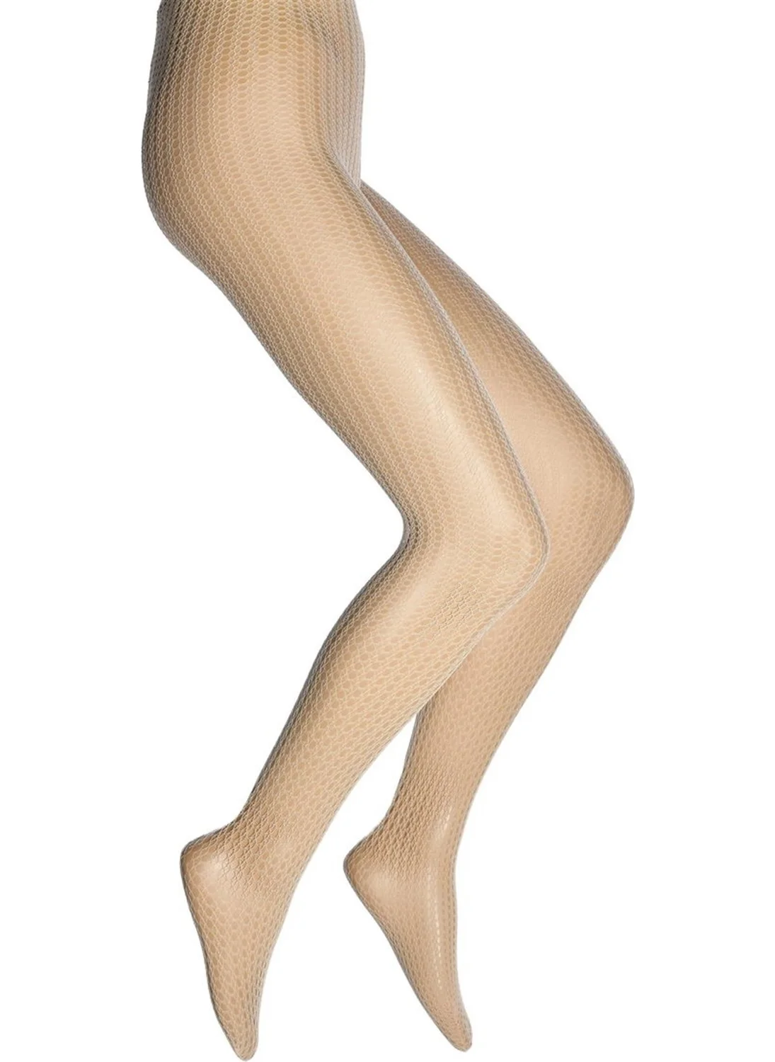 Dore Gold Lace (Spider) Fishnet Tights Women's Socks