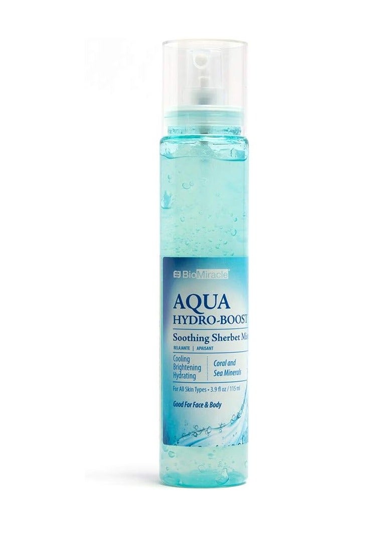 BioMiracle BioMiracle Aqua Hydro-Boost Soothing Sherbet Mist, Face Mist Hydrating Spray, Aqua Cool, For All Skin Types  - Image 1