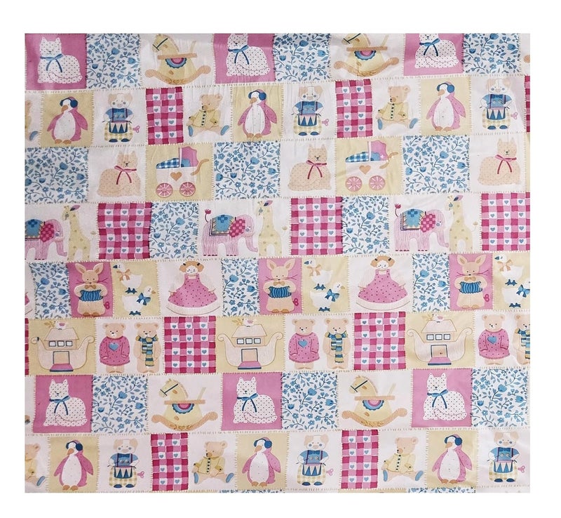 Ecosoft Baby Plastic Sheet | Baby Bed Protector | 0-18 Months | 90 x 135 cm (Pink Zoo) - Image 4