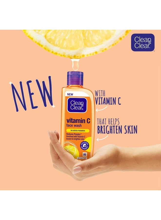 CLEAN & CLEAR Clean & Clear Vitamin C Face Wash 150ml  - Image 4