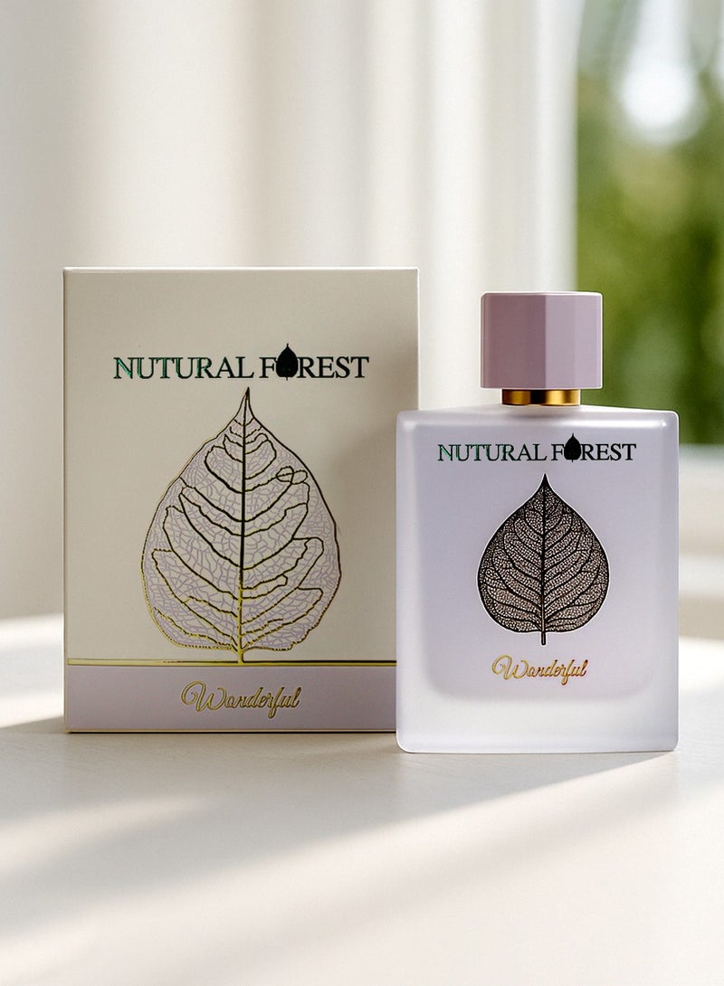 Linea De Bella Nutural Forest Wonderful EDP 100ML | Long Lasting Perfume for Women with Floral, Earthy & Musk Notes | Eau De Parfum 100ML - Image 1