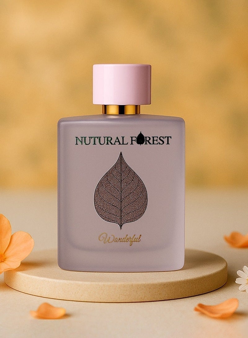Linea De Bella Nutural Forest Wonderful EDP 100ML | Long Lasting Perfume for Women with Floral, Earthy & Musk Notes | Eau De Parfum 100ML - Image 5