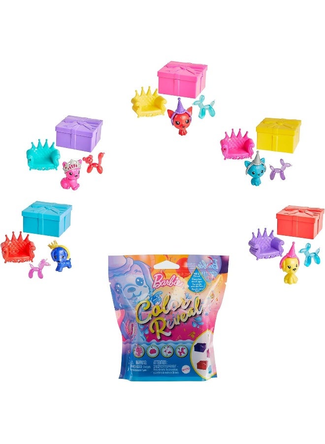 Mattel Games Barbie Color Reveal Babies Party Series - 1 Piece Only, Assorted/Style/Color May Vary - Image 1