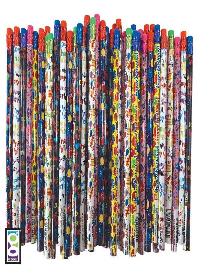 Geddes Raymond Geddes Birthday Number 2 Pencils For Kids (Pack of 72) - Image 2