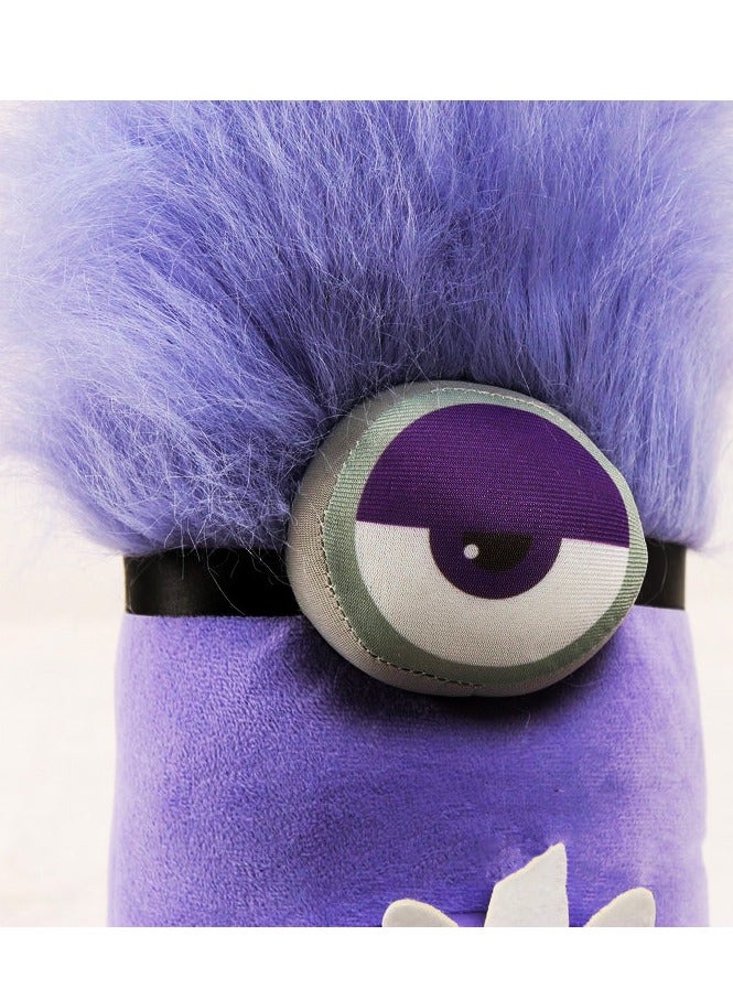 Despicable Me Minion Purple Plush Toy: Single-Eyed Minion Doll - Image 3