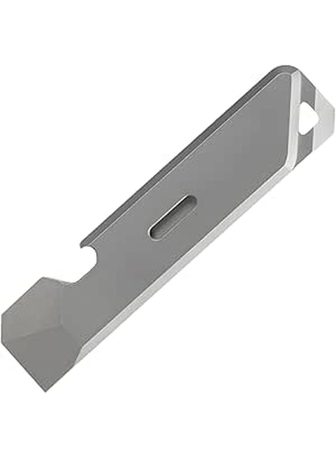 Titanium Mini Survival Tool 3.6 Inch Portable Pry Bar With Bottle Opener And Keyhole - Image 1
