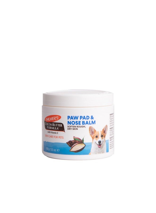 PALMER'S Palmer's for Pets Cocoa Butter Fragrance Free Paw Pad & Nose Balm for Dogs - Dog Skin Soother Balm, Dog Paw Balm for Dry Skin & Pads - Palmer's Cocoa Butter Formula with Vitamin E for Pets  - Image 1
