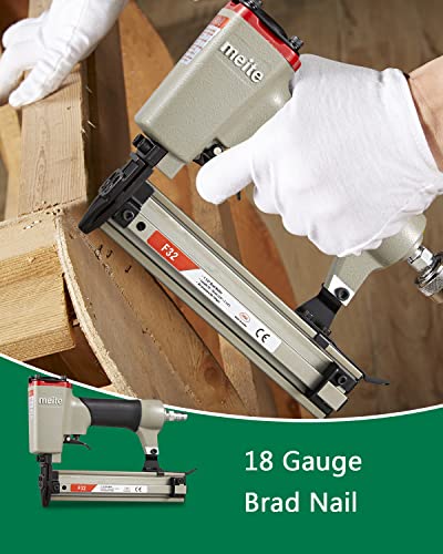 meite 18 Gauge Brad Nails 3/4-Inch, 5,000 Counts Galvanized Brad Nail Ideal for 18GA Pneumatic, Electric Brad Nailer Gun (1 Box) - Image 4