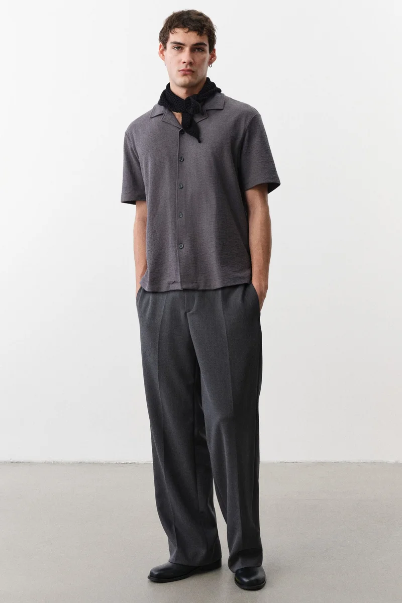 H&M Regular Fit Jersey resort shirt