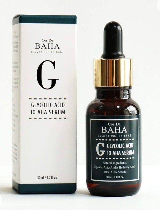 Cos De BAHA Cos de Baha Glycolic Acid 10 AHA Serum - 30ml  - Image 1