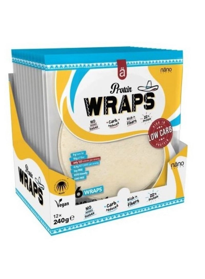 Nano Protein Wraps 12 x 240g - Image 1