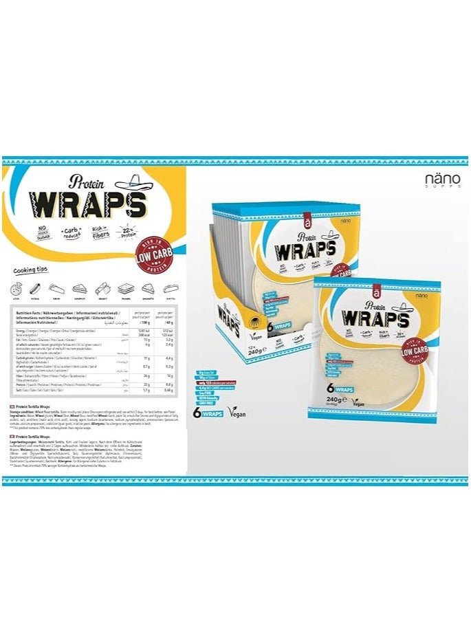 Nano Protein Wraps 12 x 240g - Image 2
