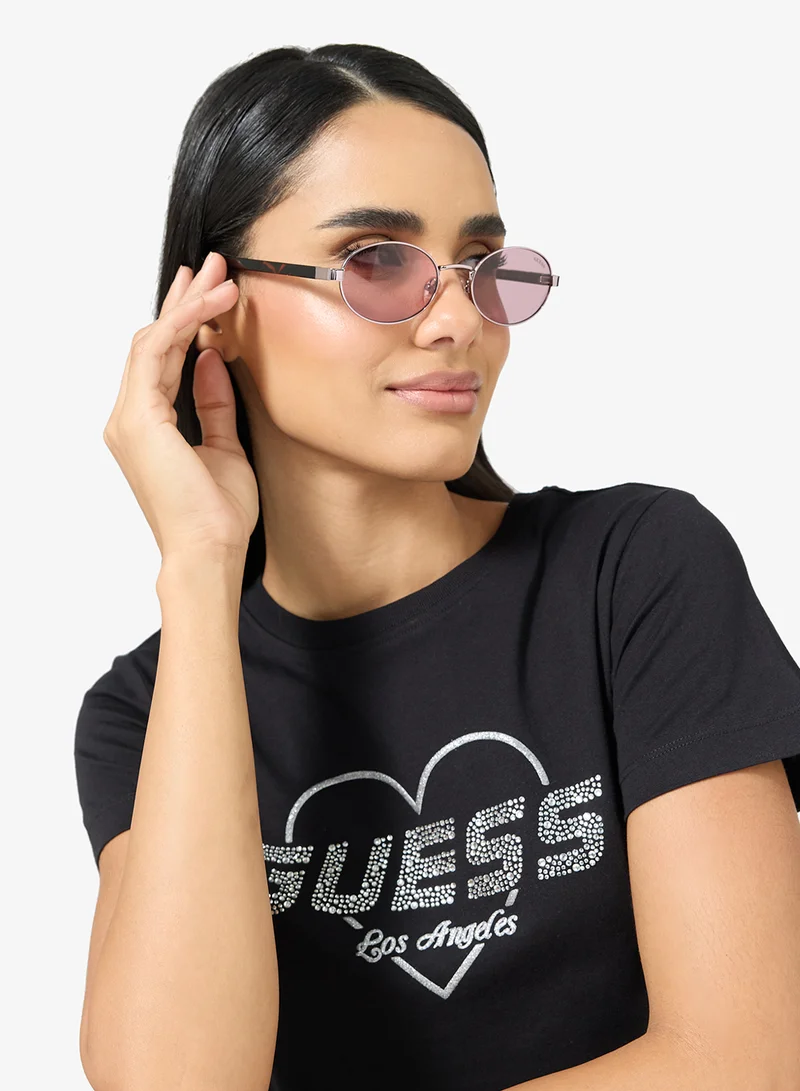GUESS  Oval Sunglasses  | Best Price UAE