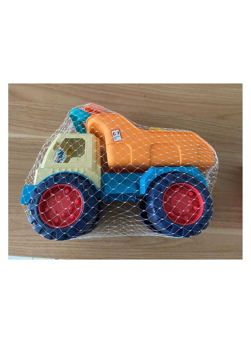 مجموعة ألعاب الشاطئ شاحنة تفريغ الرمل - 7 قطع، متعددة الألوان - Image 1