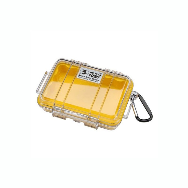 Pelican 1020 Micro Case (Yellow/Clear) - Image 4