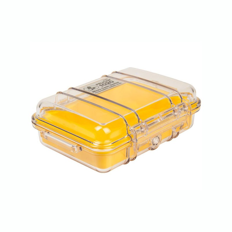 Pelican 1020 Micro Case (Yellow/Clear) - Image 2