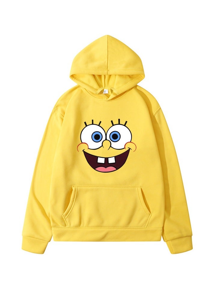 SpongeBob Hoodie Men Women Couples Sweatshirts Pullover Shirt Hooded Sweater  - Image 1