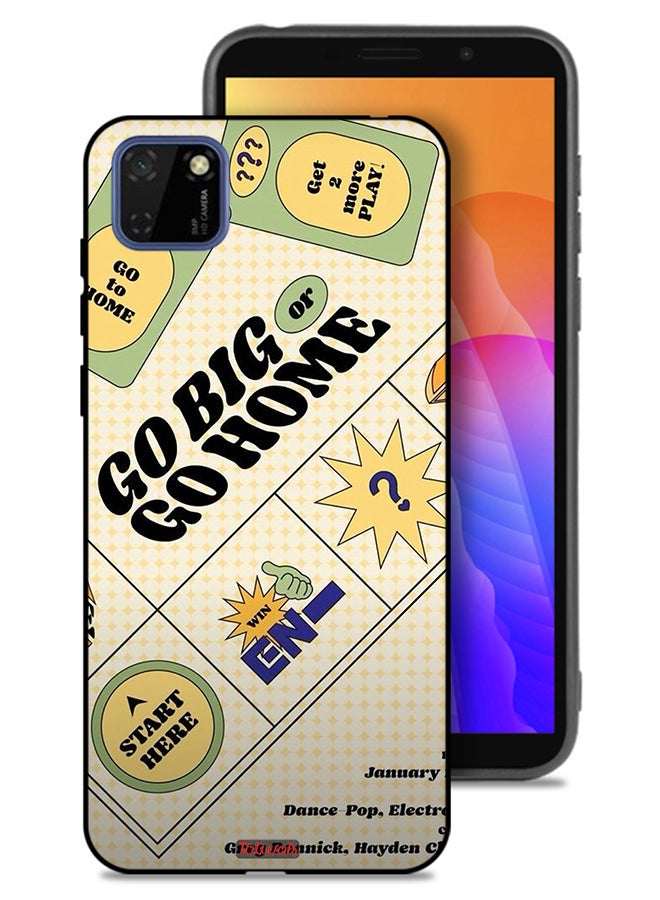 Tolwak Huawei Y5p Protective Case Cover Go Big Or Go Home - Image 1