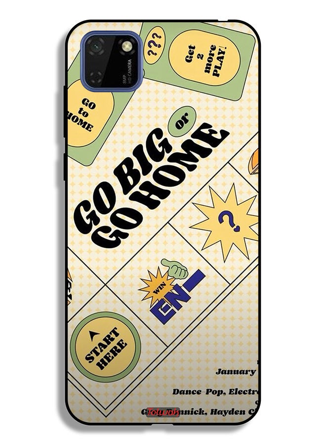 Tolwak Huawei Y5p Protective Case Cover Go Big Or Go Home - Image 2