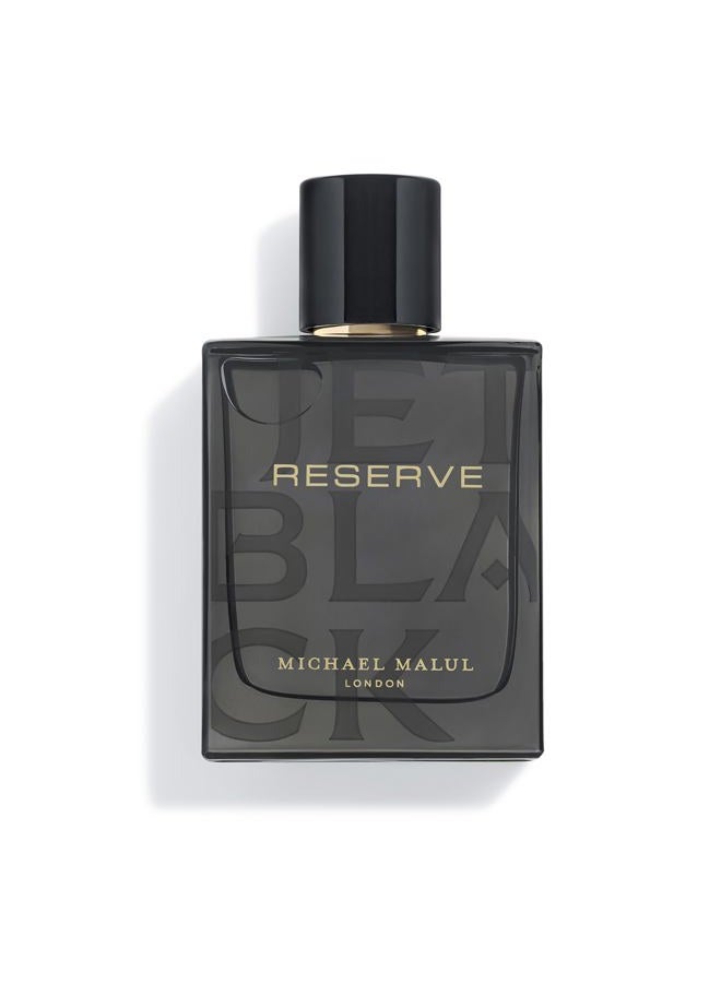 Michael Malul Jet Black Reserve Eau de Parfum for Men - 100ml | 3.4oz - Image 1