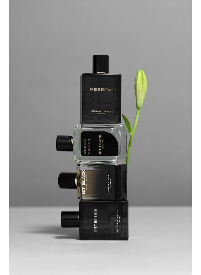 Michael Malul Jet Black Reserve Eau de Parfum for Men - 100ml | 3.4oz - Image 4