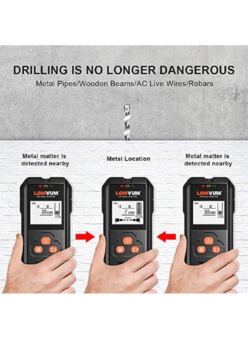 Lomvum - LOMVUM LW10 Multi-functional Wall Detector - Image 1