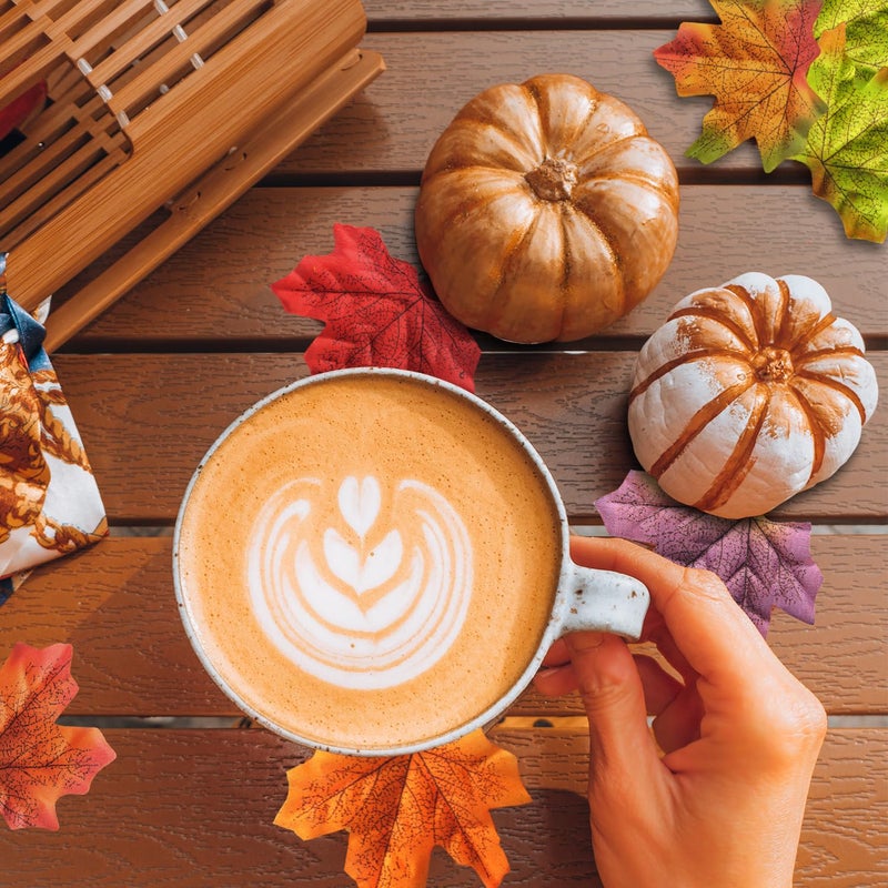 Yzurbu 600pcs Artificial Maple Leaves  6 Colors Mixed Autumn Fall Leaf for Fall Decoration Wedding Party Halloween Thanksgiving Table - Image 3
