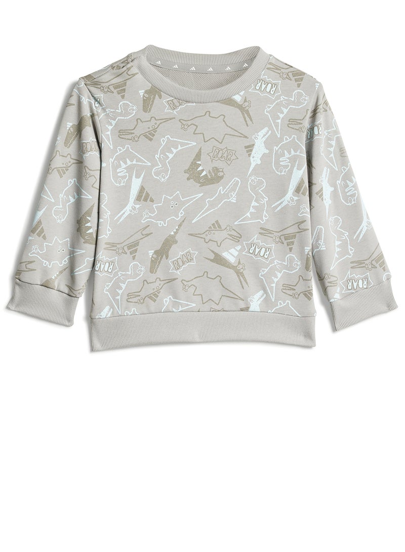 Adidas Infant Seasonal Essential Adiraptor French Terry Jogger Set - Image 1