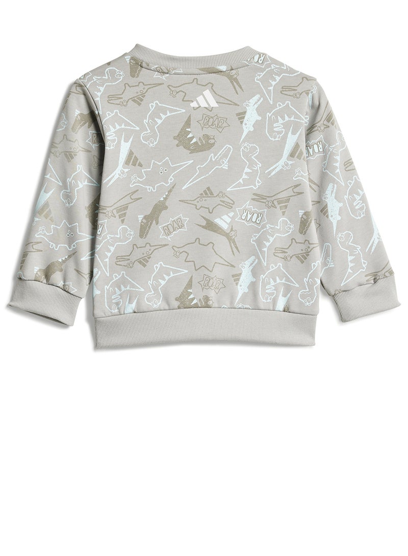 Adidas Infant Seasonal Essential Adiraptor French Terry Jogger Set - Image 2