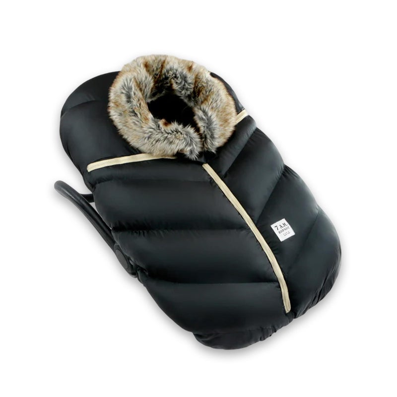 7 A.M. Enfant Car Seat Cocoon (Faux Fur) - Image 1
