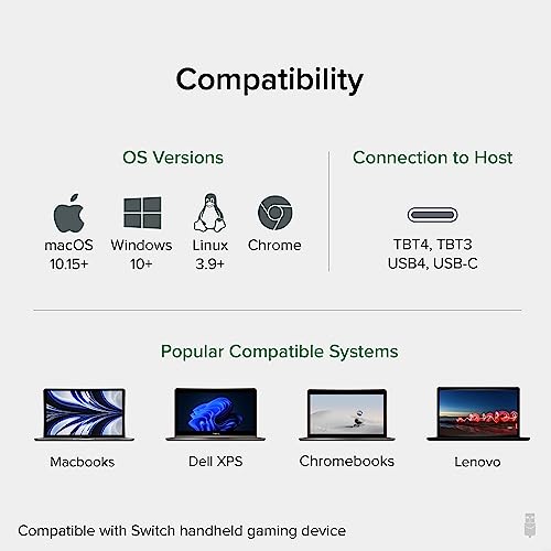 Plugable USB C to Ethernet Adapter, Fast and Reliable Thunderbolt or USB C to Gigabit Ethernet Adapter, Compatible with Windows, Mac, iPhone 15, ChromeOS, Dell XPS, Switch - Image 4