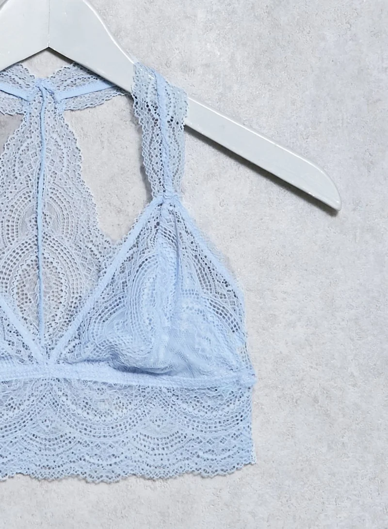 TOPSHOP Lace Plunge Bra