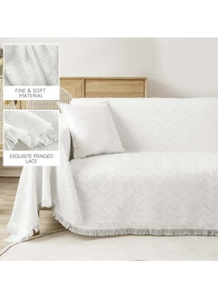 AC&L AC&L Knitted Blanket For Bed, Couch, Sofa, Chair Throw Blanket For All Seasons - Cozy Soft Light Weighted Blanket For Picnic, Travel, Home Decor Gift  - Image 3